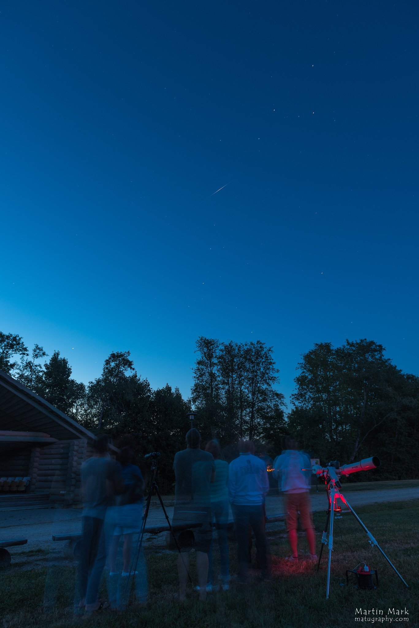 Iridiumi sähvatus astronoomiaõhtul